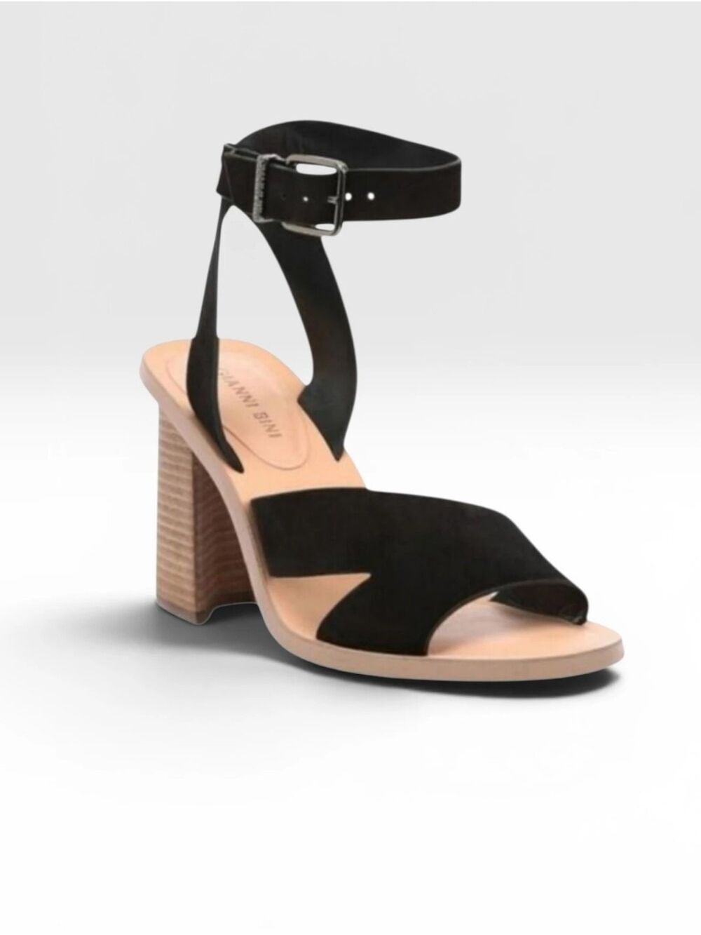 Gianni Bini "Marilane" Black Suede Heels Size 9.5